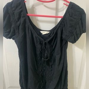 Aero tank top/off the shoulder extra small
